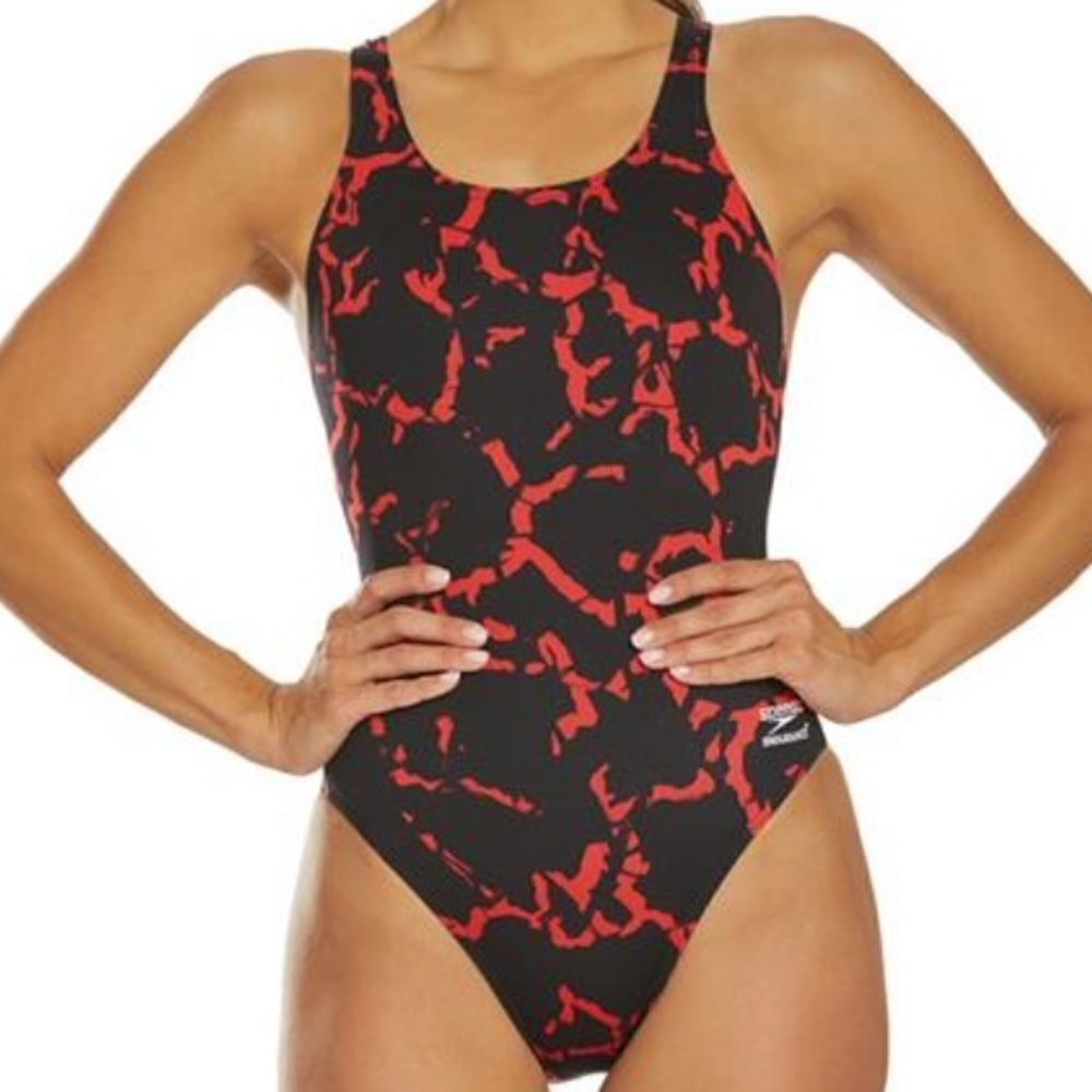 SPEEDO Endurance+ Wrack It Up Ladies Super Pro One
Piece Swimsuit 20 NWT - Picture 3 of 10